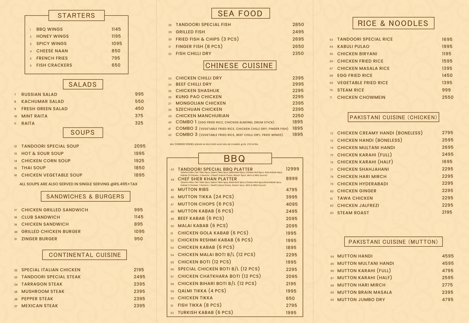 G-8 Main Menu page 2