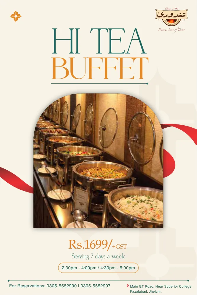 Jhelum Hi Tea Menu page 1