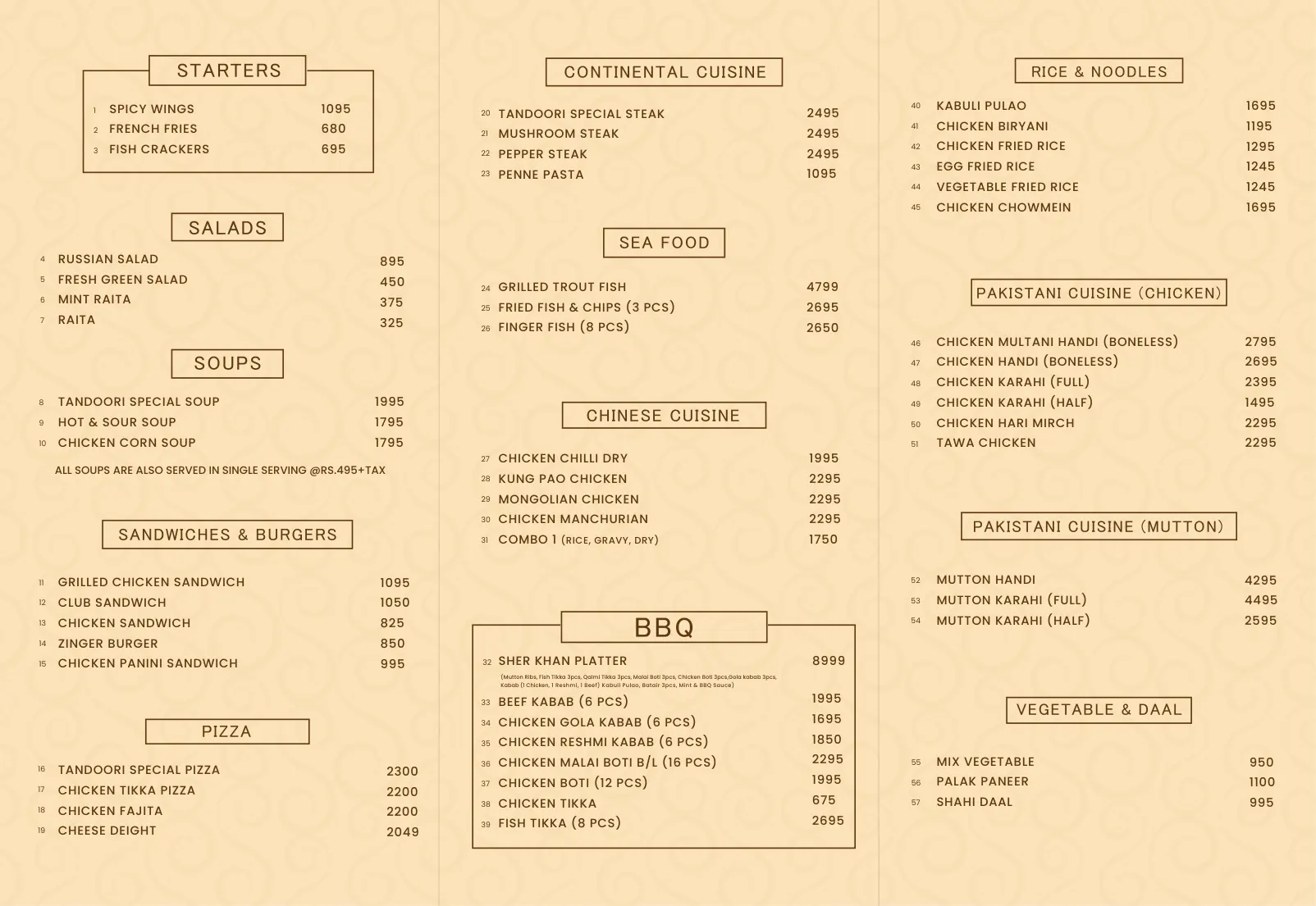 Kalam Main Menu (May 2026) page 2